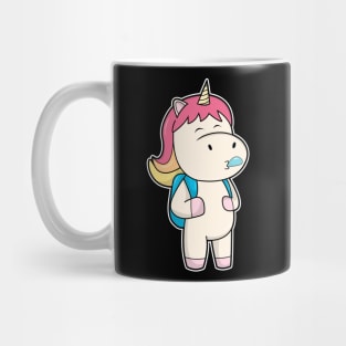 Unicorn with Backback & Chewing gum Mug